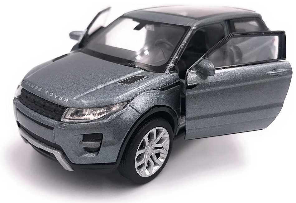 LAND ROVER Range Rover Evoque model WELLY 1:34 SREBRNY