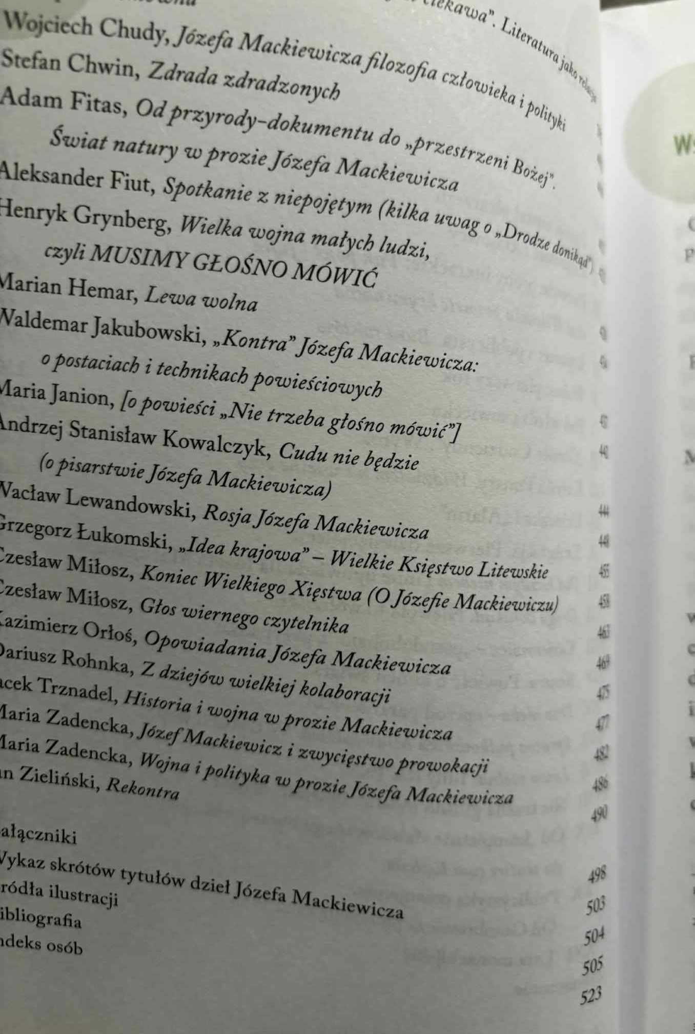 Sam jeden. Józef Mackiewicz – pisarz i publicysta