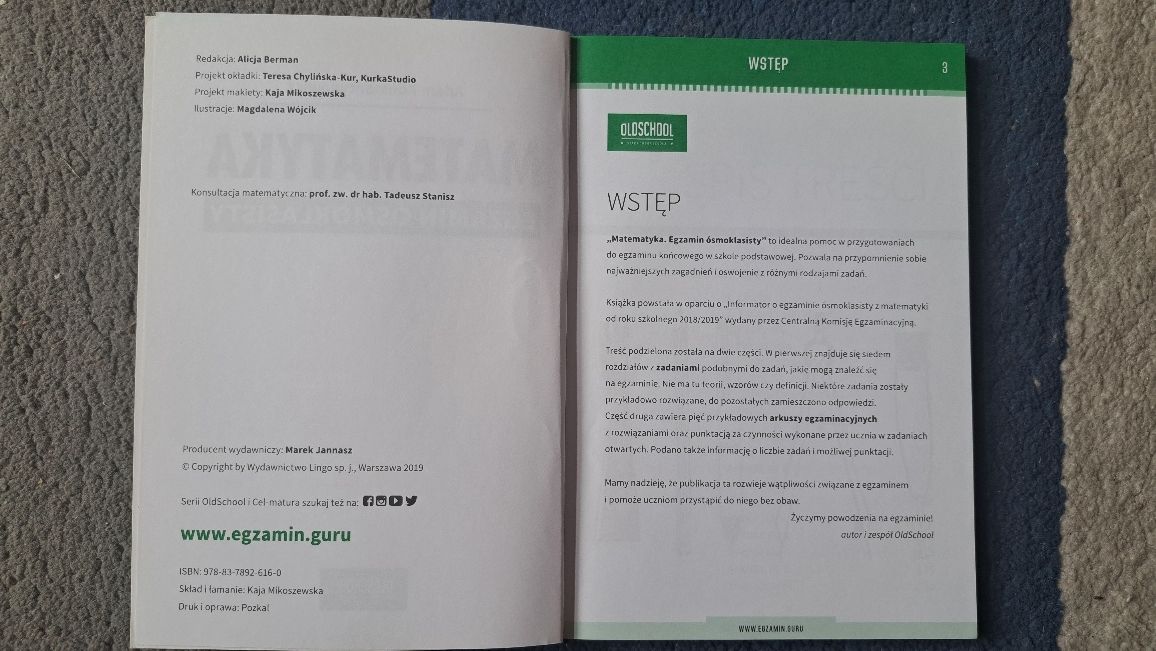 Repetytorium dla ósmoklasisty - matematyka
