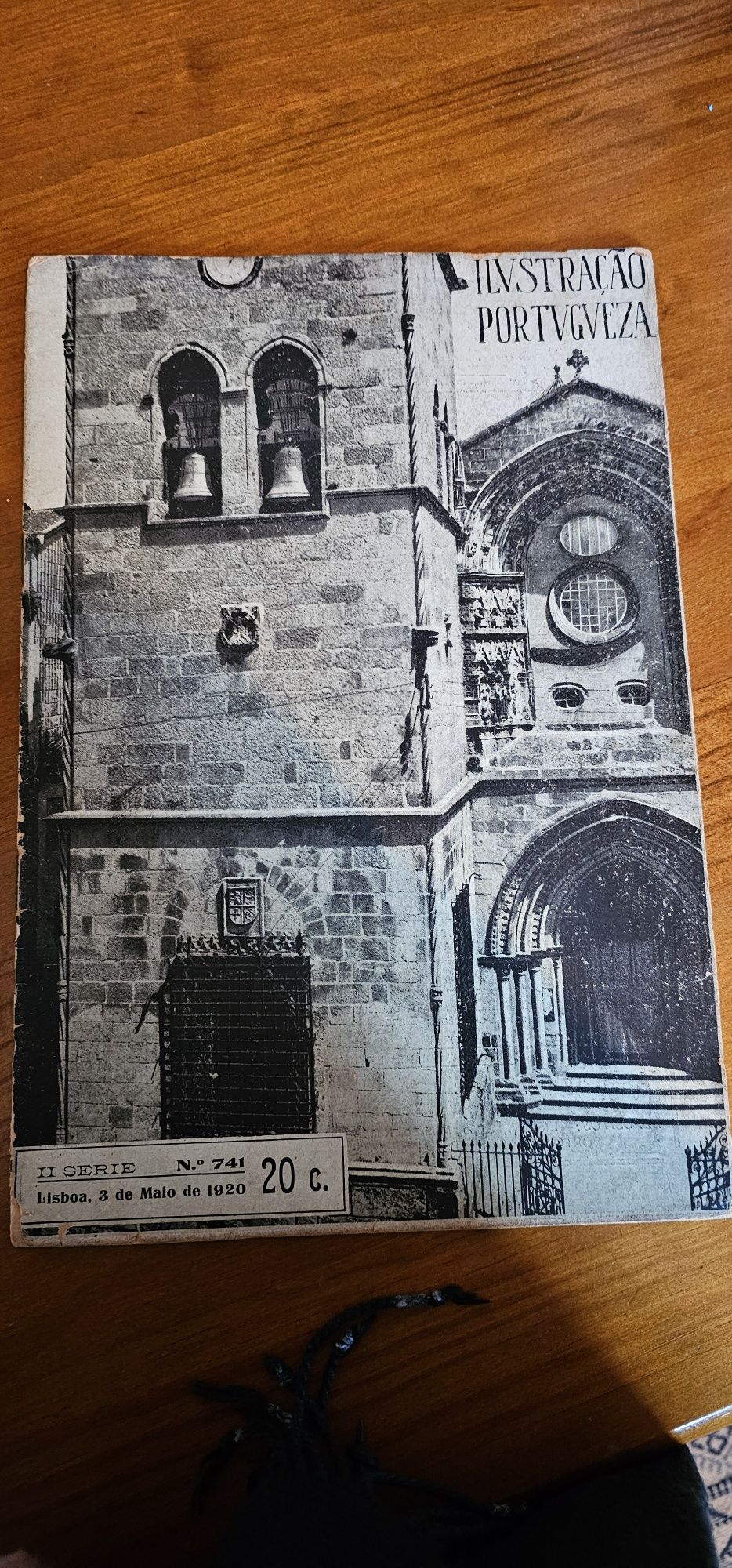 Revista ilustração Portuguesa com 125 anos