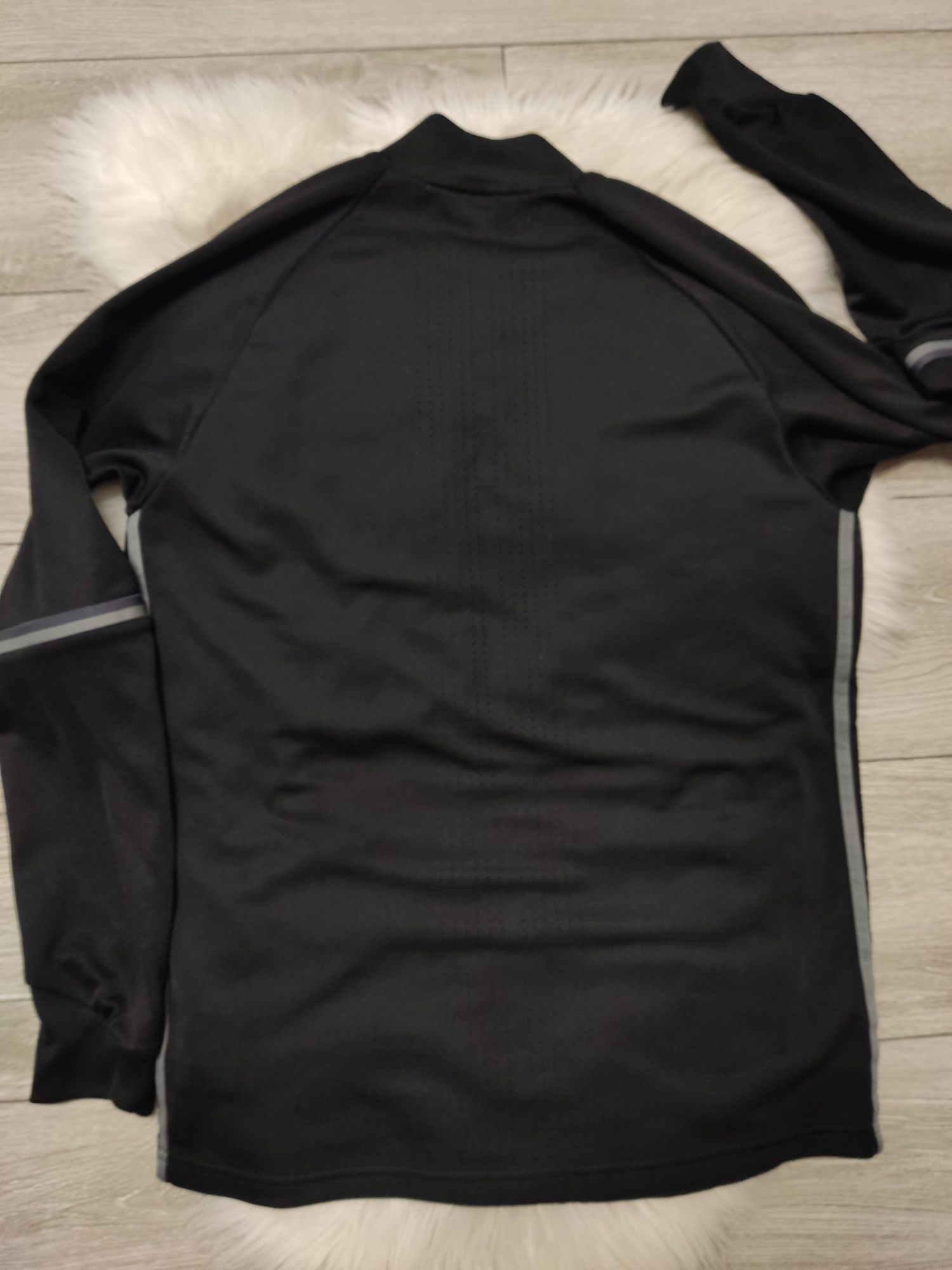 Bluza czarna męska rozpinana Adidas M