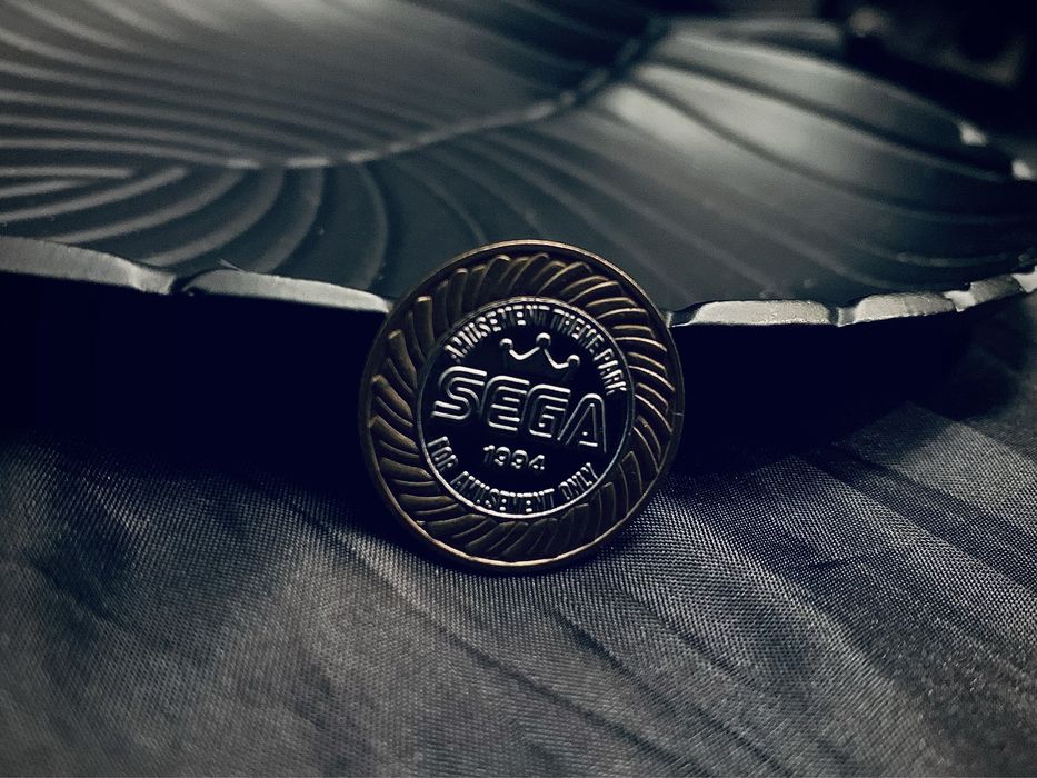 Редкая Монета SEGA AMUSEMENT THEME PARK 1994 год