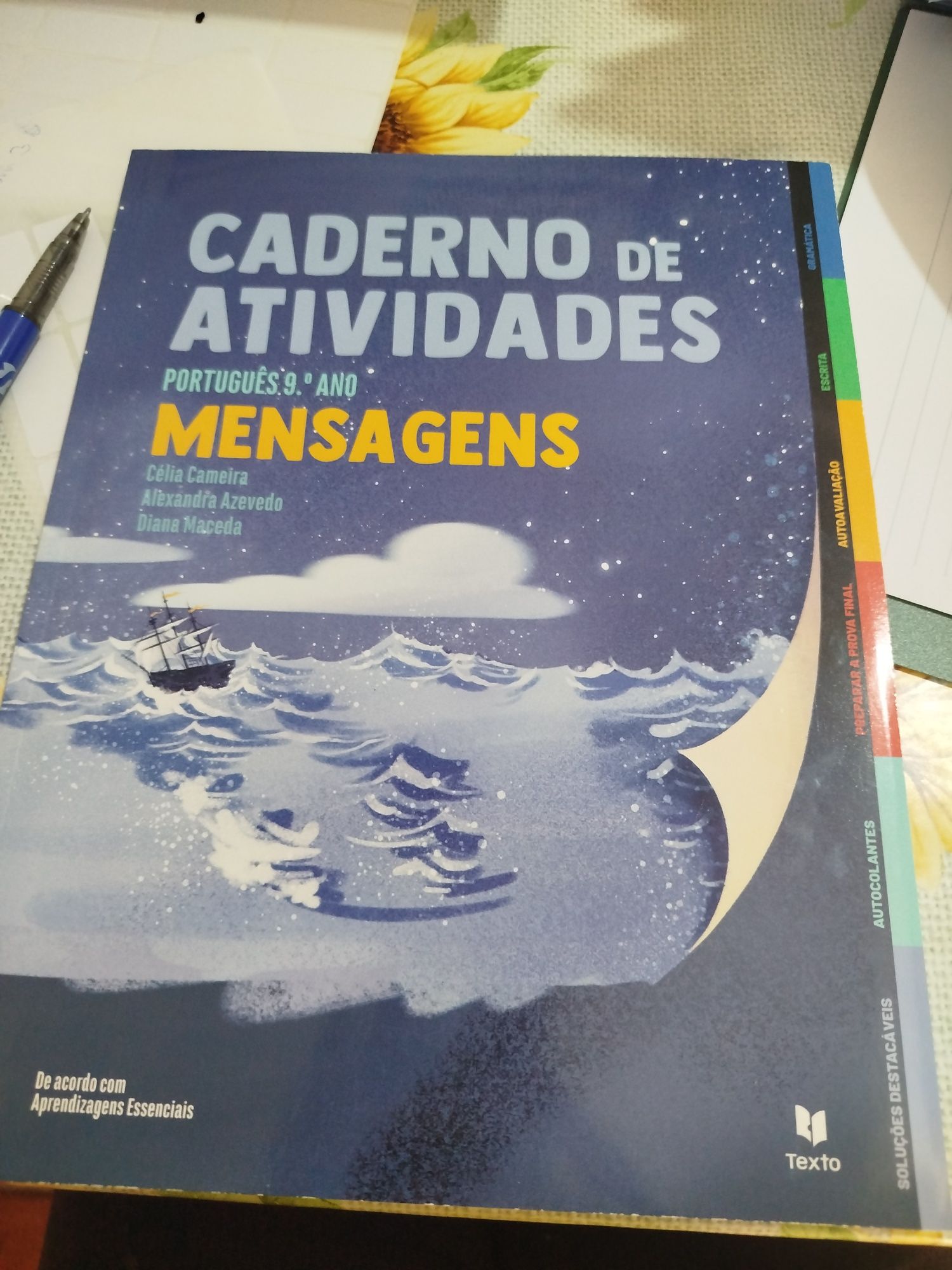 Caderno de fichas