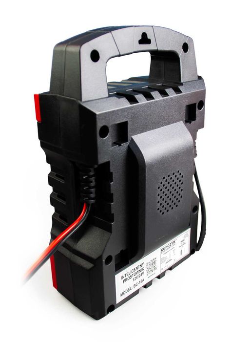 Prostownik mikroprocesorowy do akumulatora 12V 24V BC-15A Kupczyk