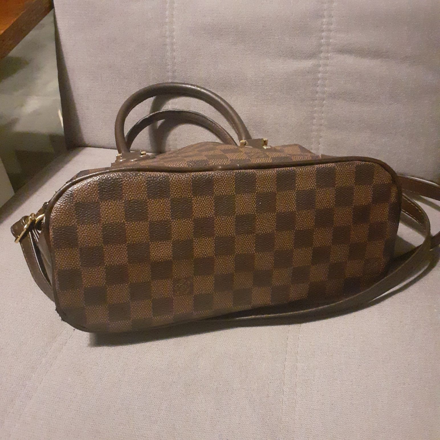 Torebka lv damier louis vuitton kratka braz kuferek