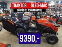 Traktor Kosiarka Oleo-Mac 86R/12.5 Raty % Nowy Gwarancja Dowóz  GRATIS