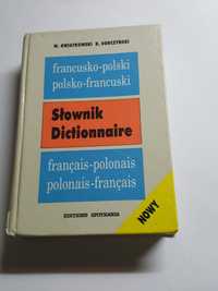 NOWY SŁOWNIK francusko-polski polsko-francuski, Kwiatkowski Sobczyński