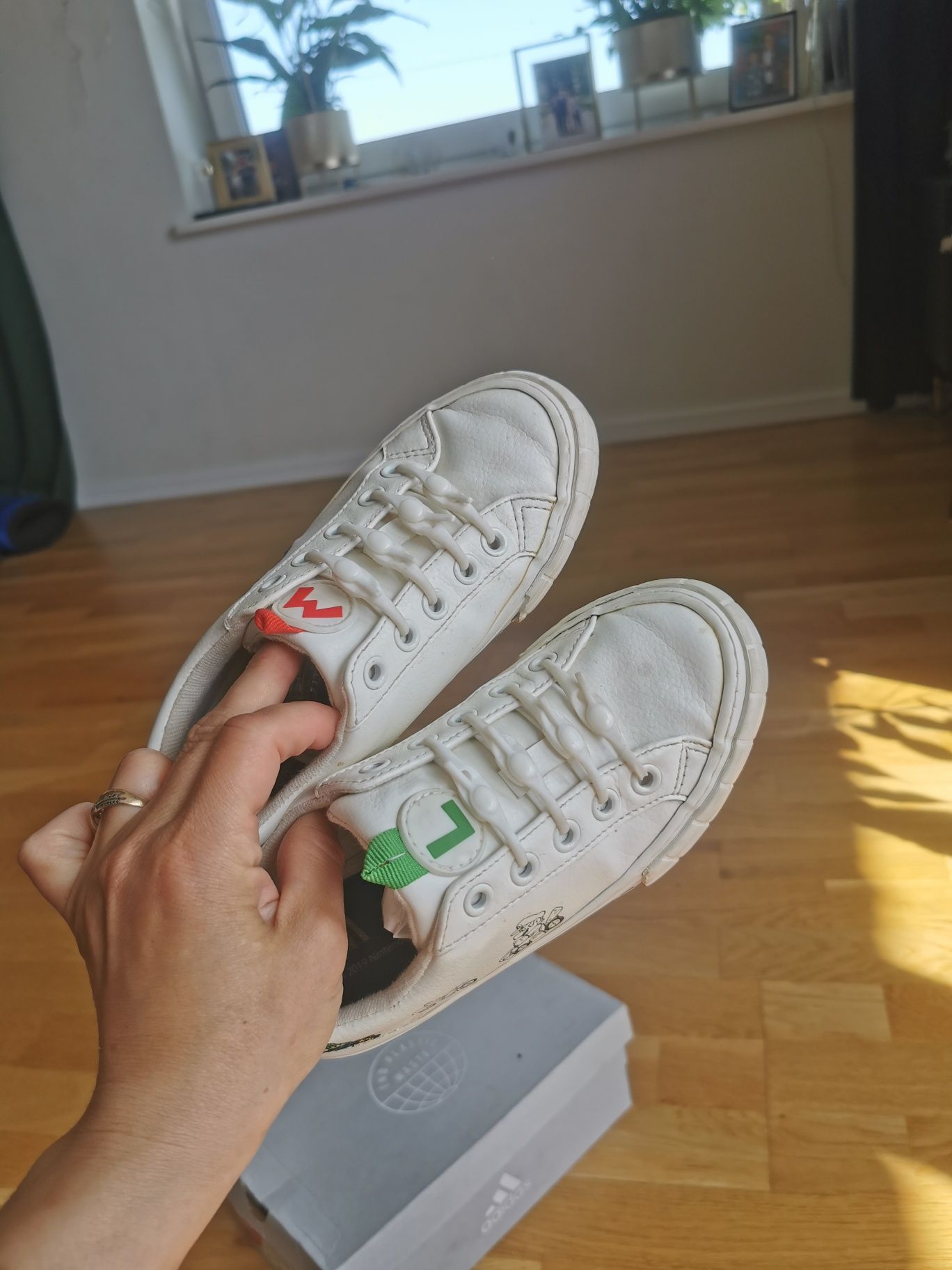 Buty trampki zara Mario Nintendo 31 białe