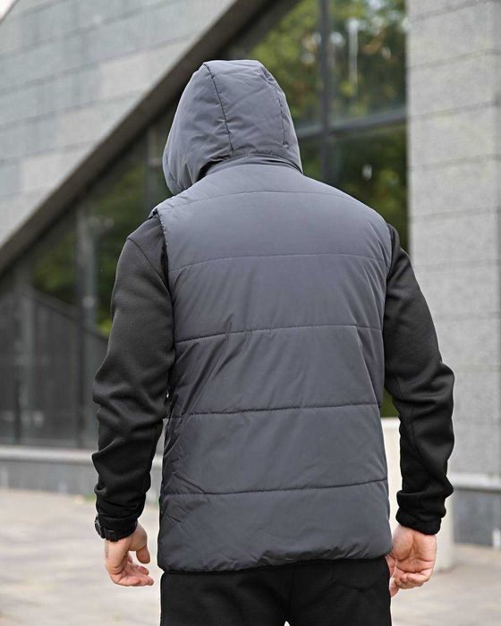 Графитова жилетка Найк  Чоловіча жилетка Nike black