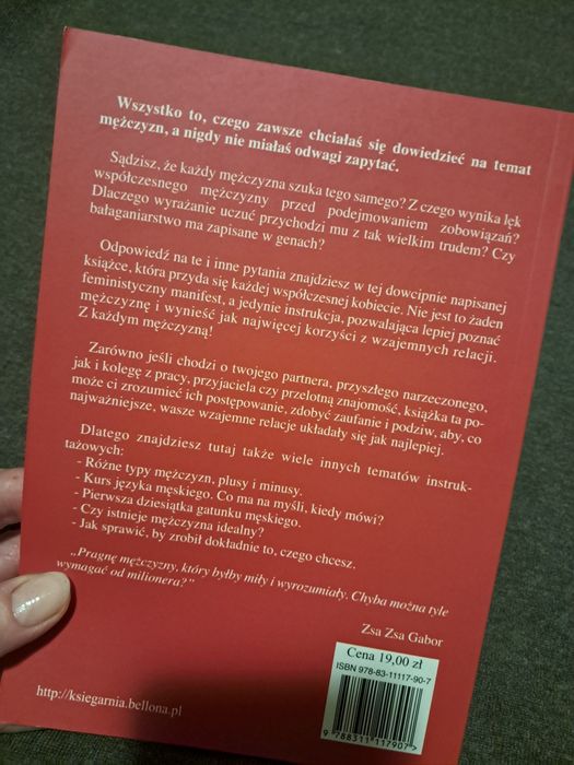 Mężczyzna Instrukcja obsługi Claudia Ponte