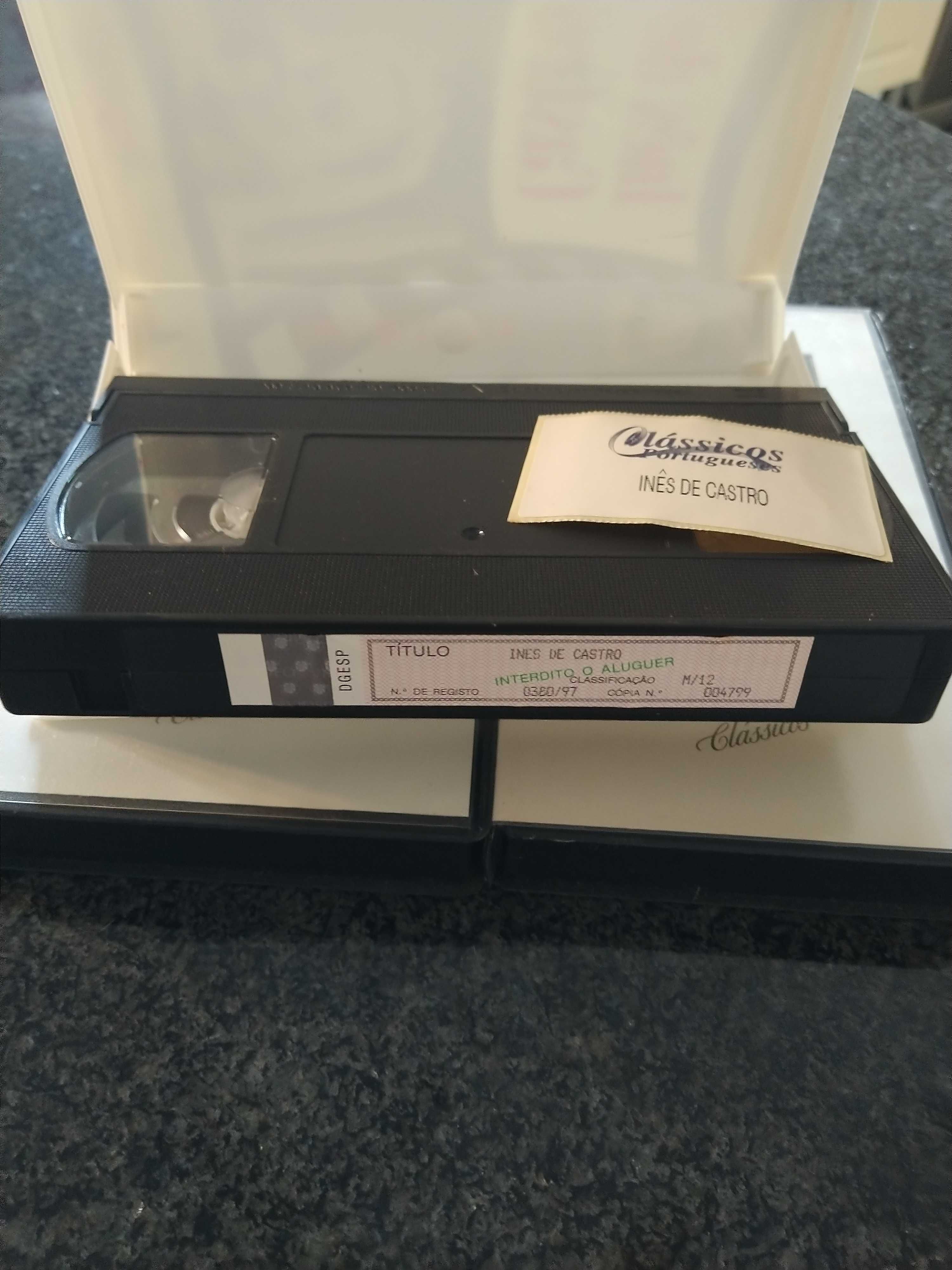 Cassetes VHS antigas