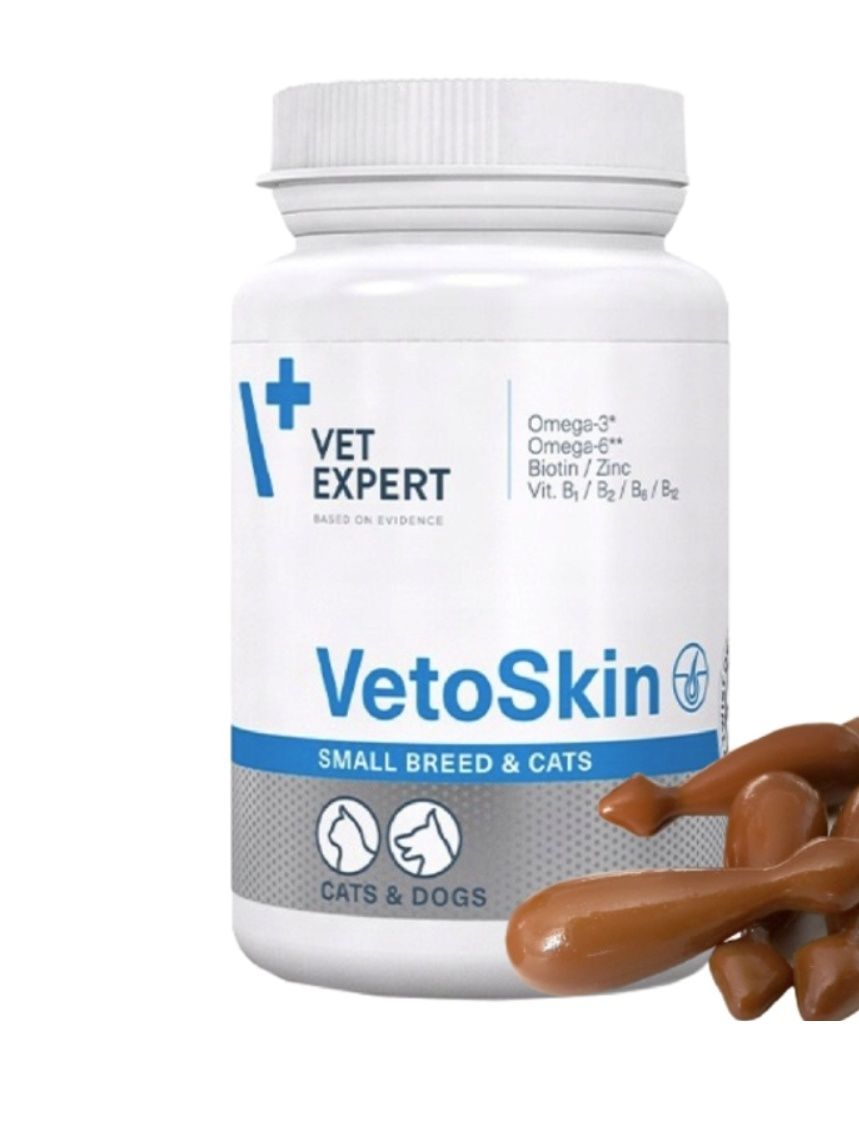 2dVetExpert VetoSkin SMALL BREED 60 TwistOff PIES / KOT