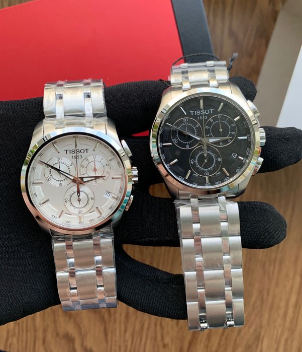 Мужские часы TISSOT T035.617a механизм ETA G10 (Ремешок, Браслет)