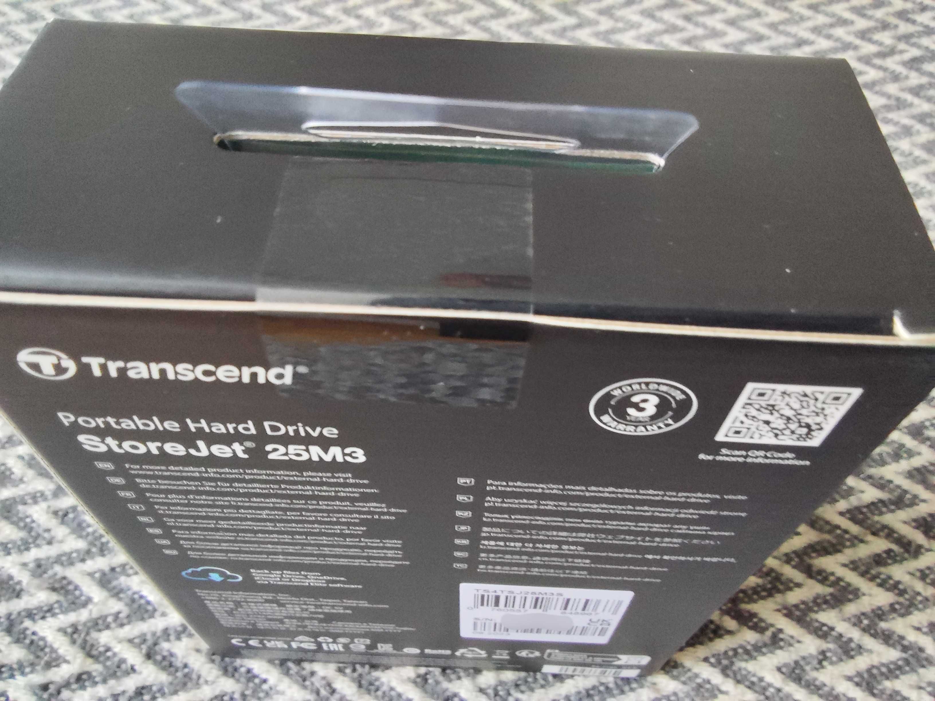 Жорсткий диск Transcend StoreJet 25M3S 4 TB