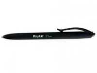 Długopis P1 Rubber Touch czarny (25szt) MILAN