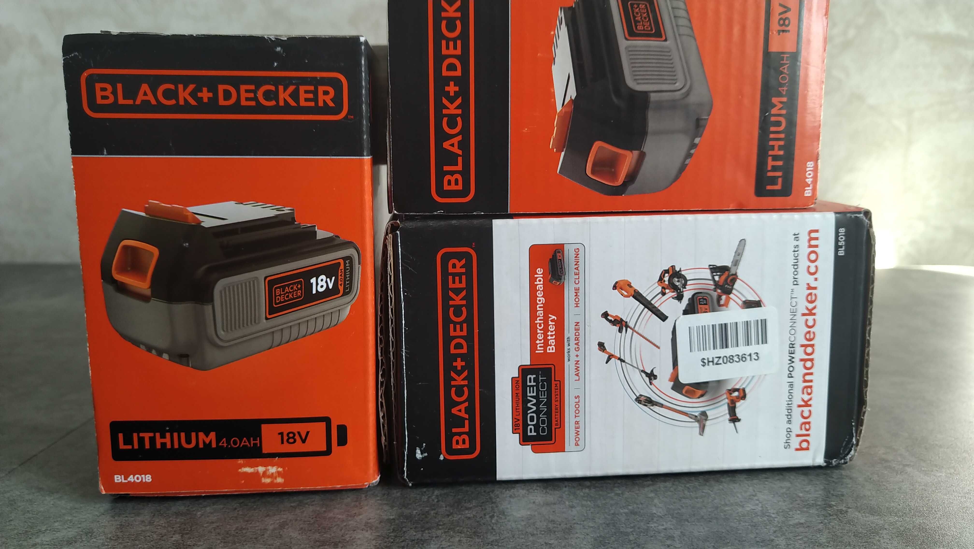 Аккумулятор BLACK DECKER  18v 1.5,  2.0 , 4,0 Ач , 5.0Ач оригинал 2023