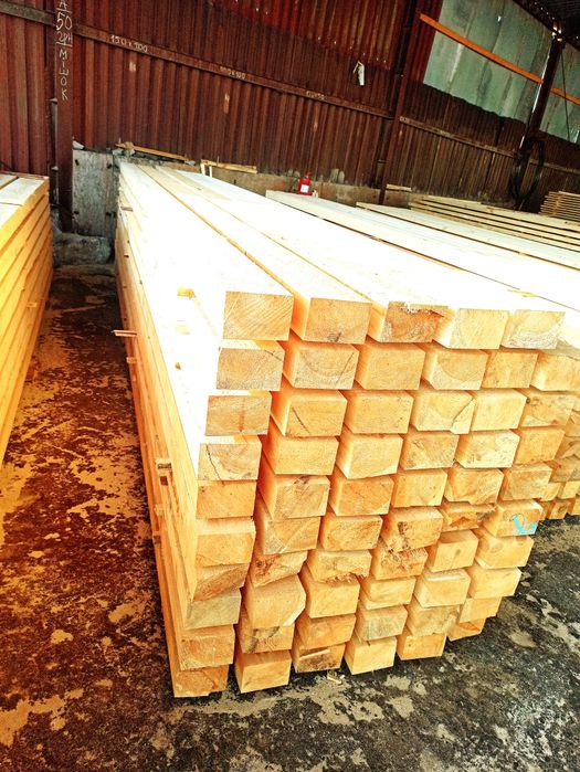 Брус сосновий свіжопиляний від виробника, вагонка дерев'яна соснова