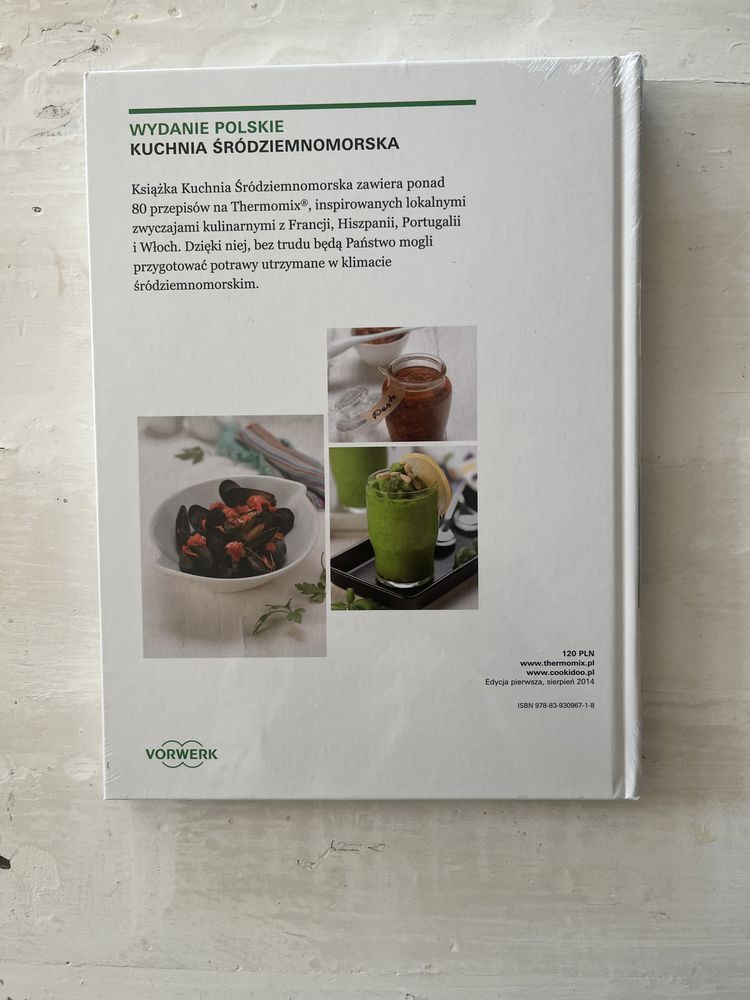 Książka Thermomix Kuchnia Śródziemnomorska