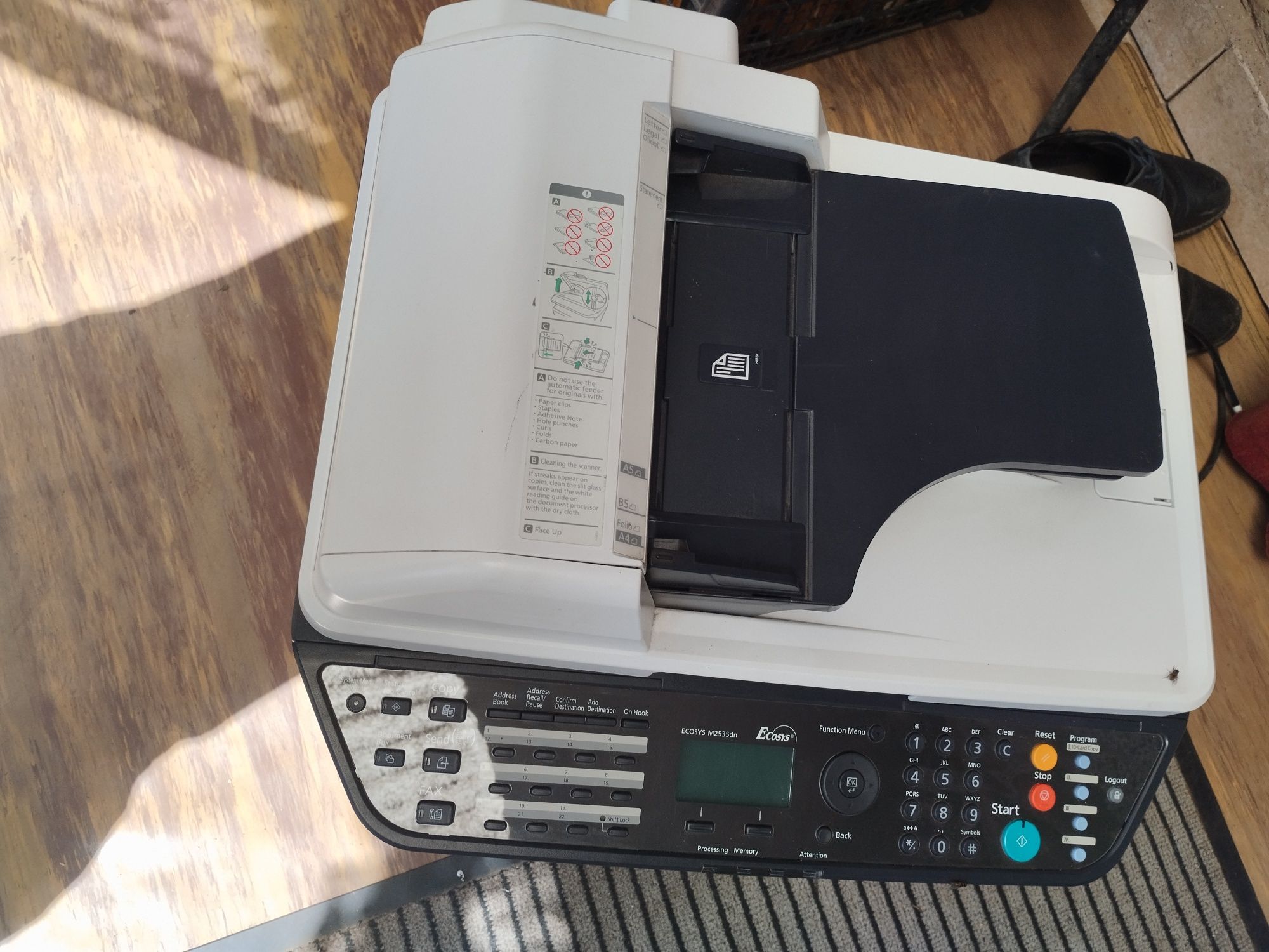 Urządzenie wielofunkcyjne laserowe Kyocera M2535DN drukarka ksero