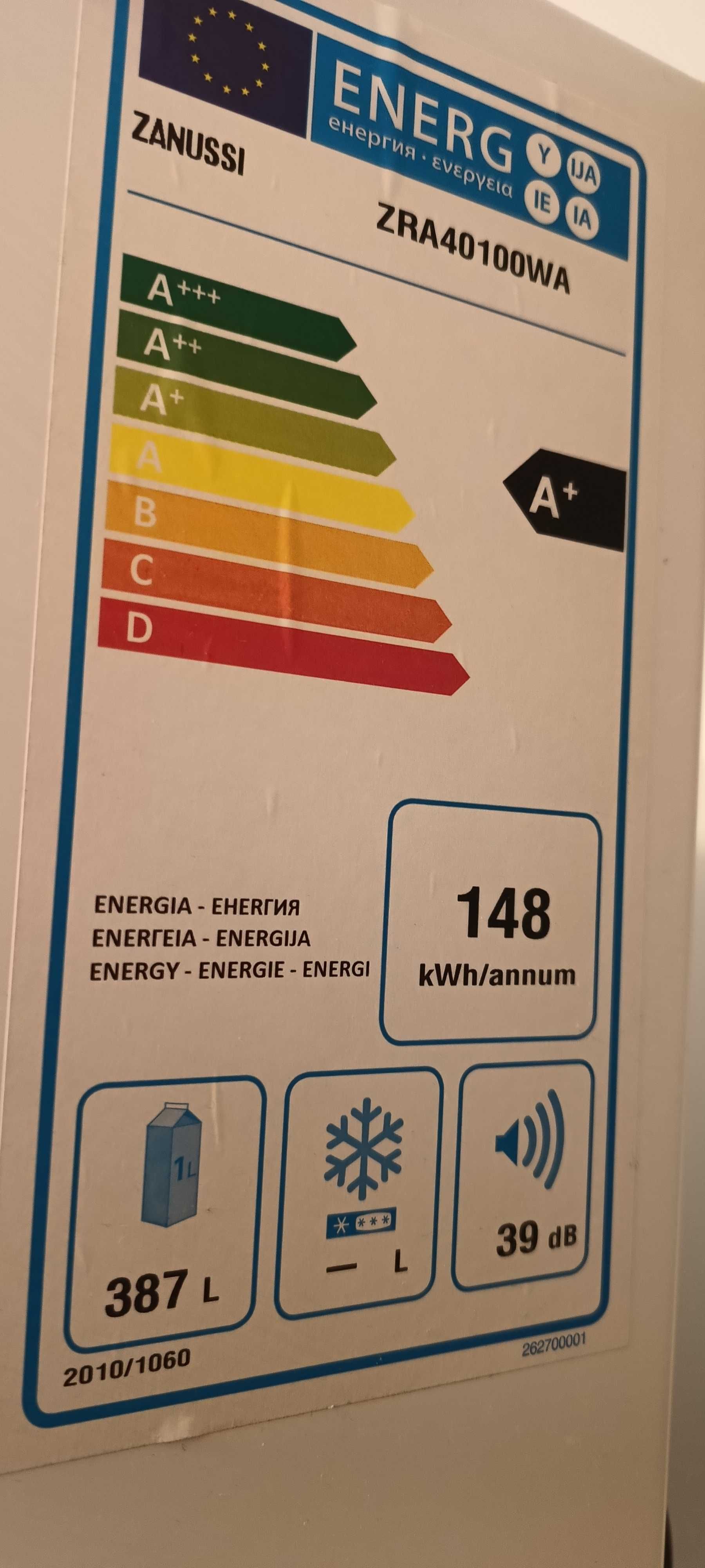 Chłodziarka ZANUSSI ZRA40100WA