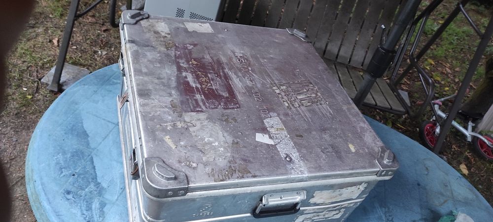 Skrzynia wyprawowa  , aluminiowa Zarges