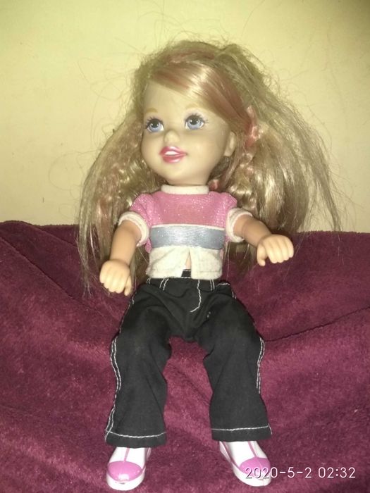 редкая большая кукла Челси или Келли для причесок от mattel 1998