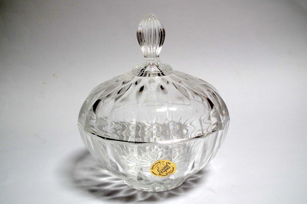 Bomboneira de cristal, da Cristal d'Arques. Envio grátis.