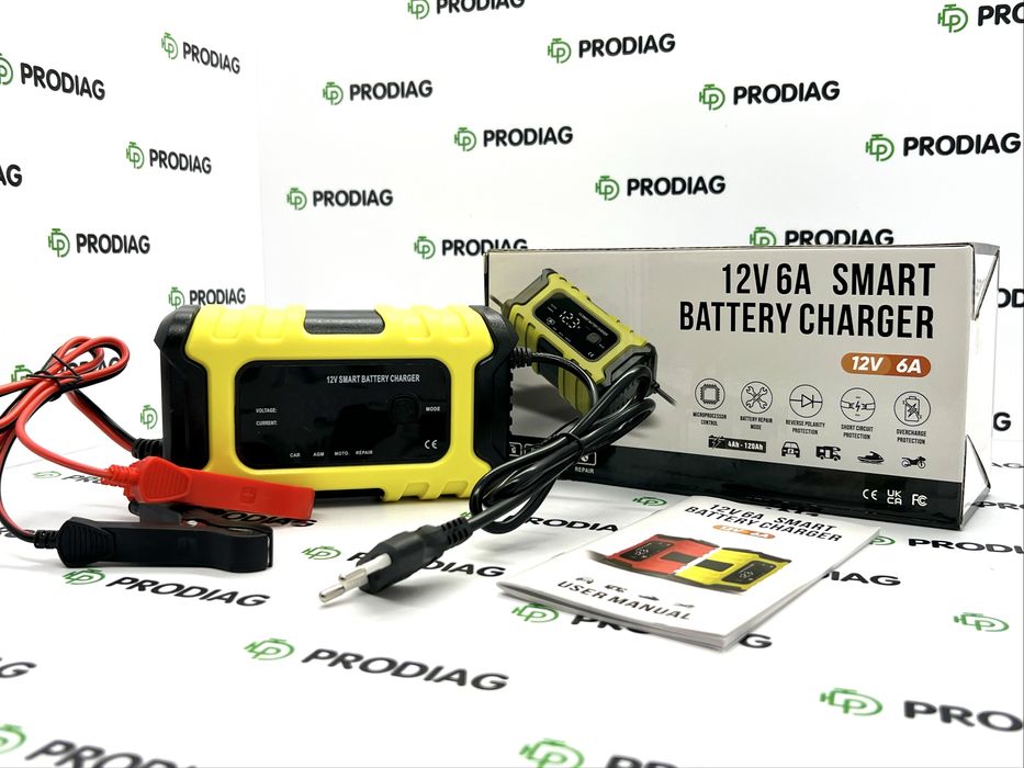 FOXSUR (12V 6A) FBC1206D - імпульсний зарядний пристрій (опт, дроп)