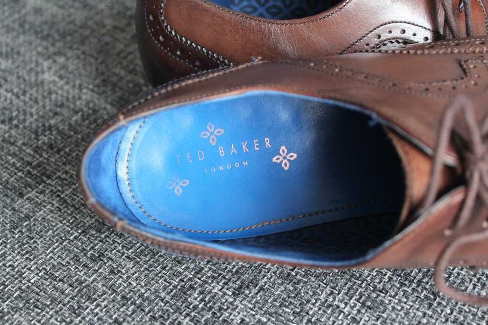 Туфлі броги Ted Baker Оригінал Нат шкіра 43р
