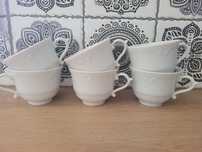 Porcelanowe kubki filiżanki 6 sztuk