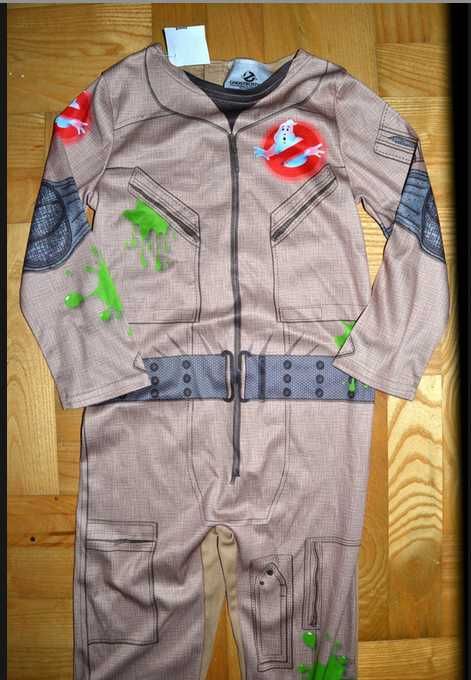 pogromca duchów ghostbusters strój przebranie 7/8 lat_128 cm