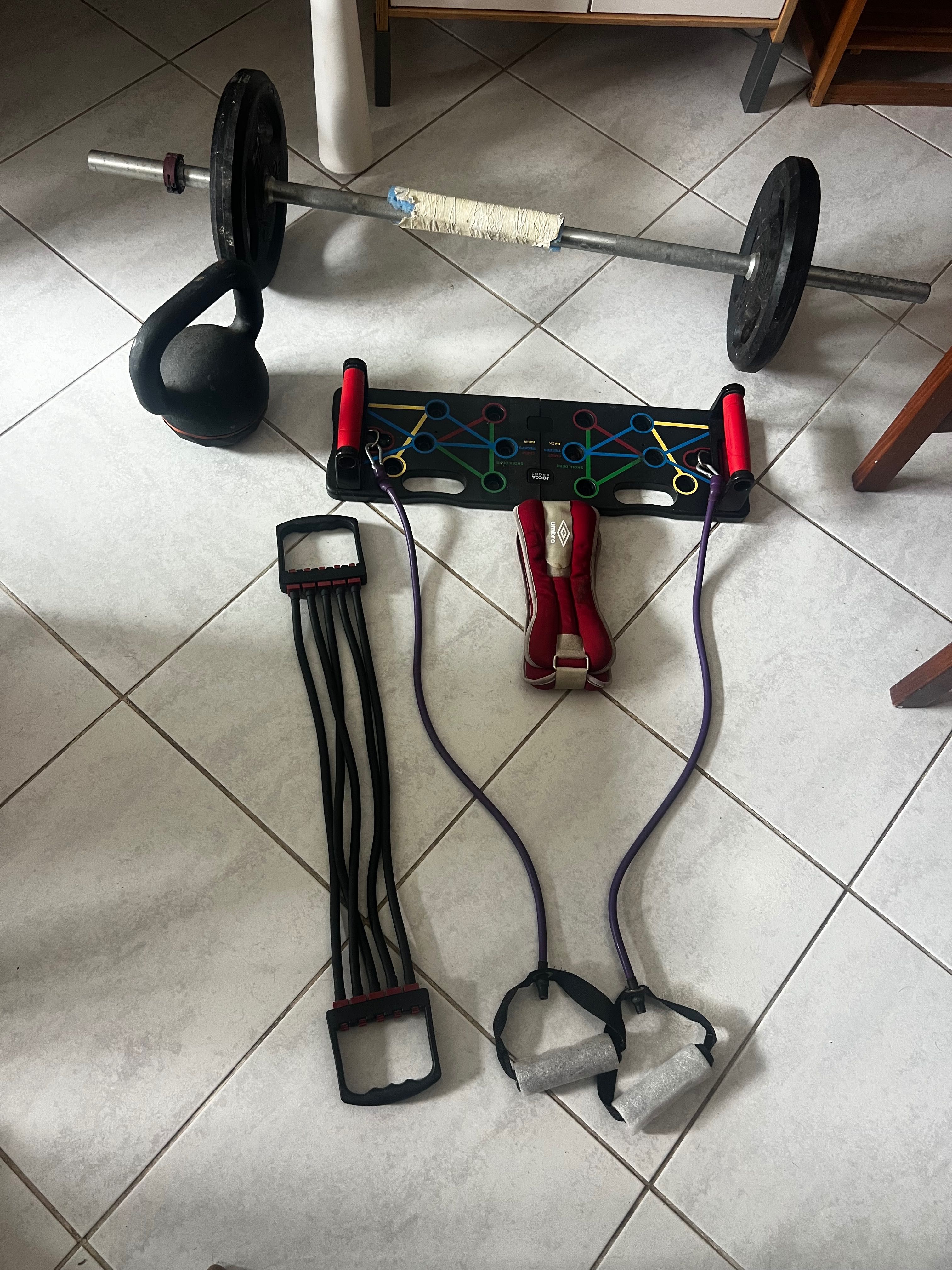 Aparelhos de treino