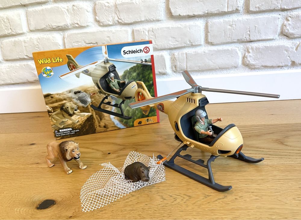 Schleich 42476 Helikopter Ratunkowy dla zwierzat stan idealny