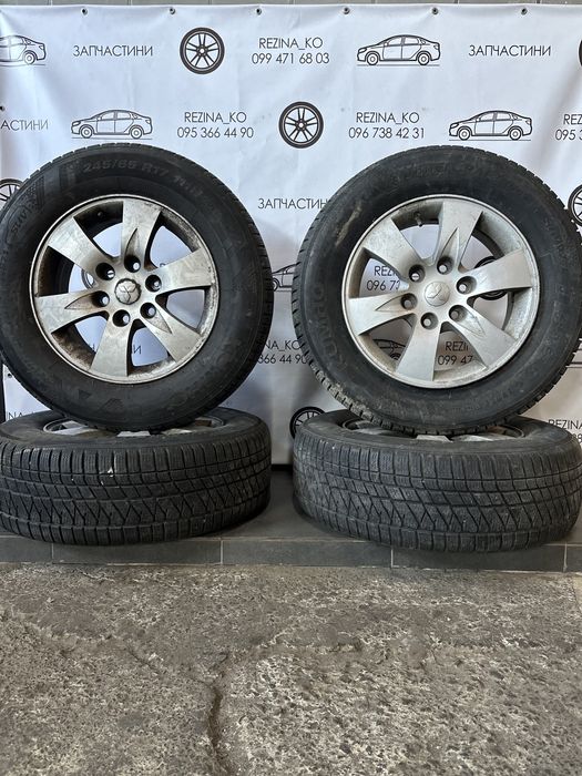 Колеса в зборі 245/65 R17 Kumho (зима),диски 6х139.7 R17