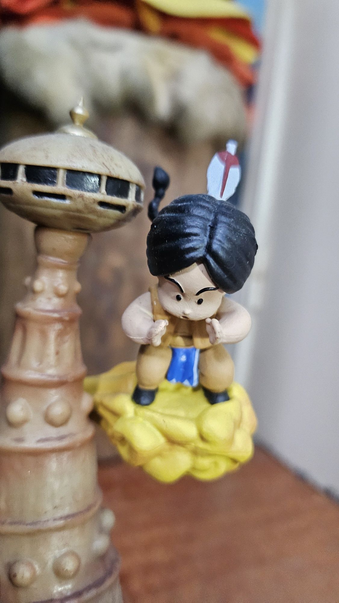 Figura anime DragonBall en treino 30cm novo com caixa