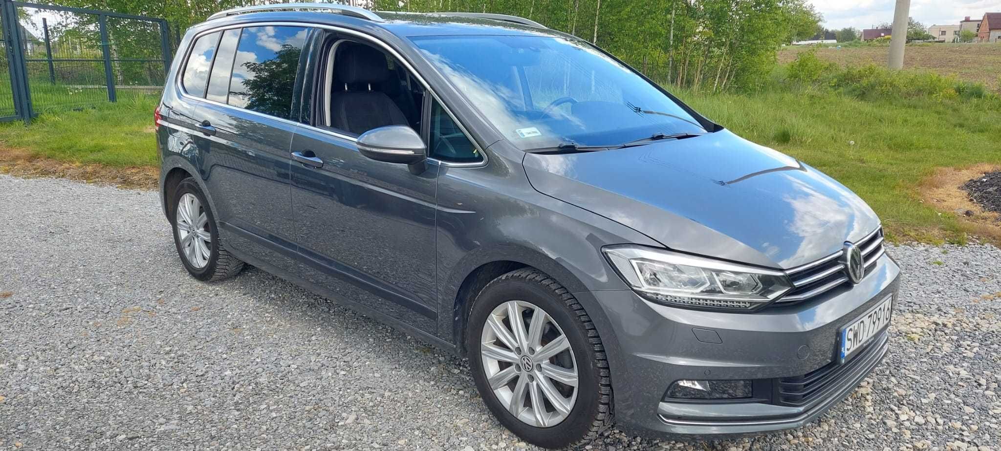 Volkswagen Touran 1.4 TSI 2017 rok, Pierwszy Właściciel, Polski Salon