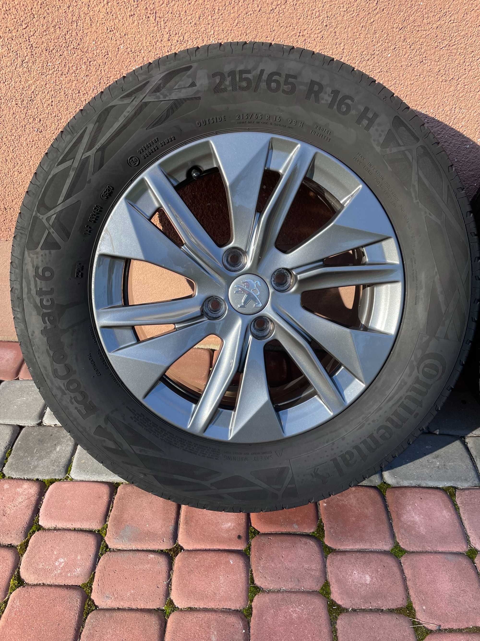 Komplet Kół Peugeot 2008  R16 4 x 108  Oryginał