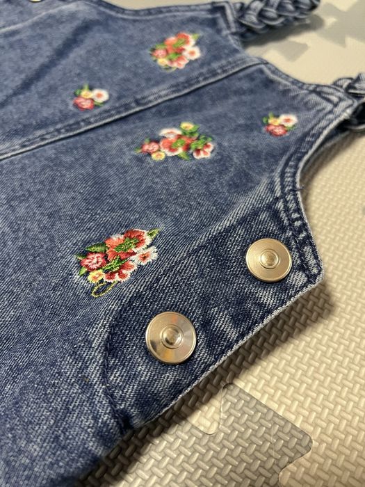 Джинсовий сарафан на 12-18 міс