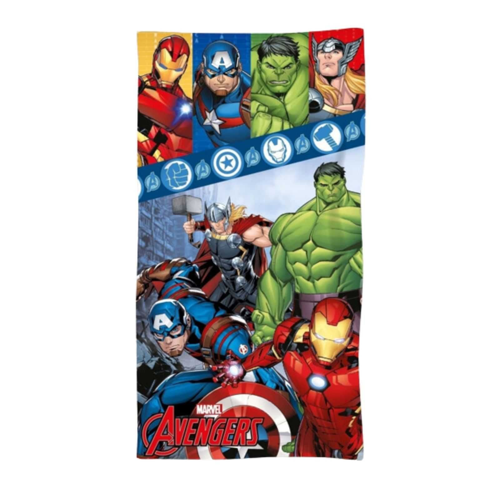 Пляжное полотенце Marvel - Марвел Мстители - 70х140 для мальчика