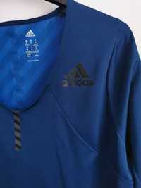 Adidas bluza cienka długi rękaw sportowa damska IDEAŁ ORYGINAŁ L