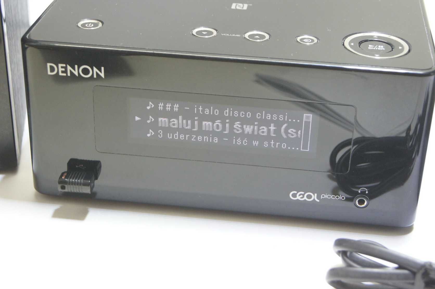 miniwieża DENON CEOL PICCOLO DRA-N4 / bluetooth , wi-fi / menu PL !