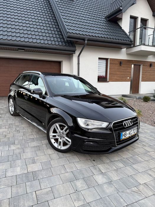 Audi A3 Sportback Audi A3 8V 1.4 TSI 150 KM • 2014 • S-line ×2 • Webasto • Panorama • S