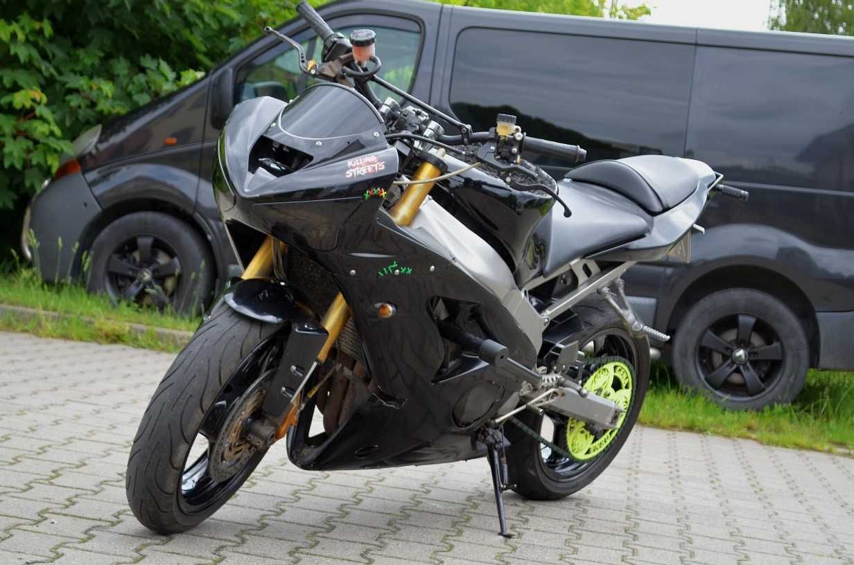 STUNT! wheelie Kawasaki 636 full plastik! rej PL