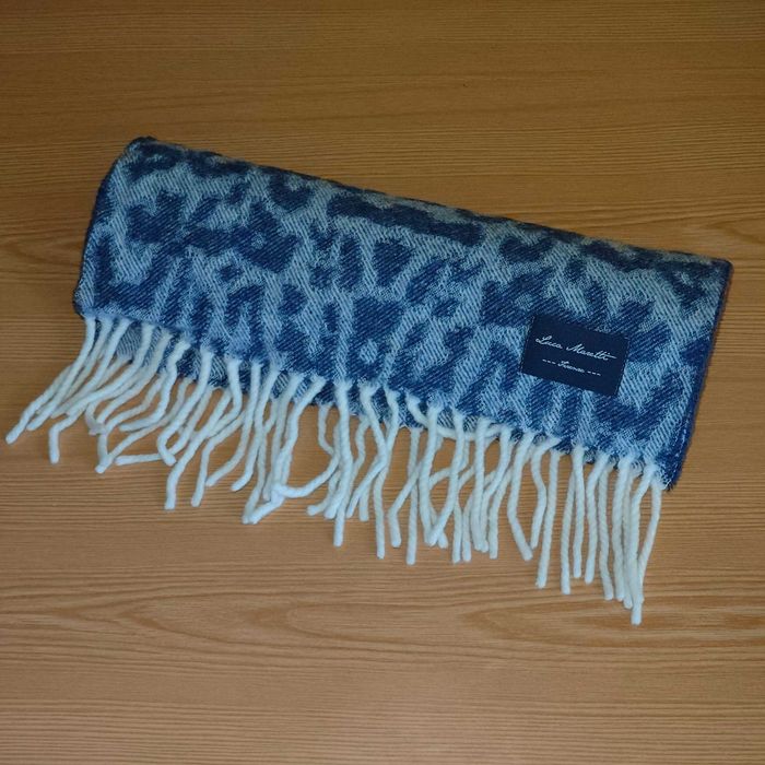 Оригінальний вовняний шарф Luca Moretti Firenze