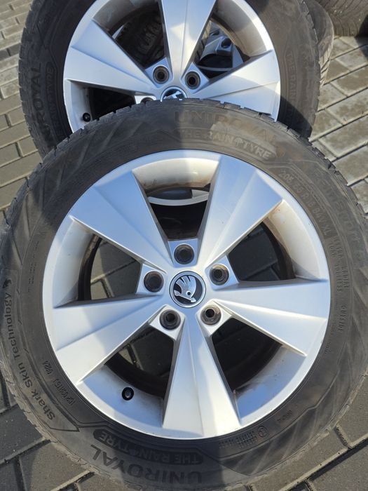 Komplet kół UNIROYAL Rainsport 5 205/55 R16 5x112 Skoda Vw Audi Seat
