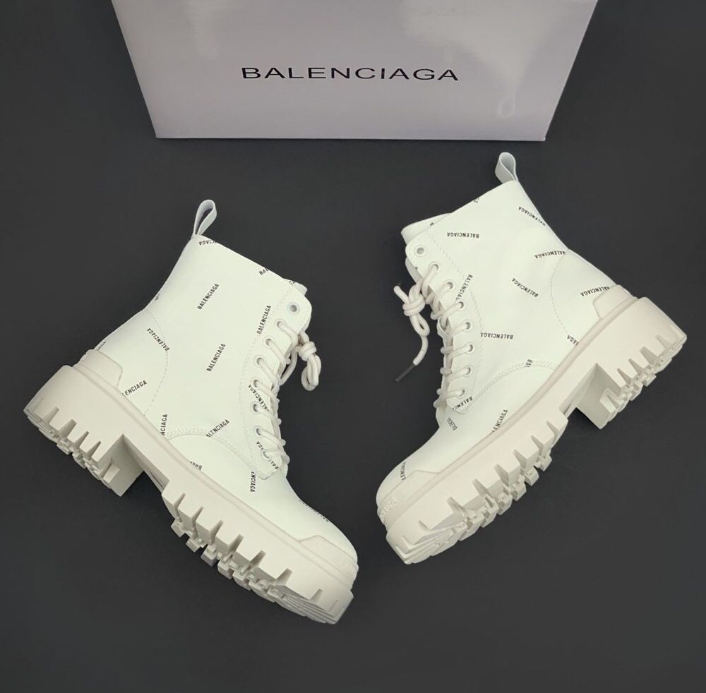 Buty Balenciaga All Over Logo Boots 36-40 damskie trampki top jaksoc