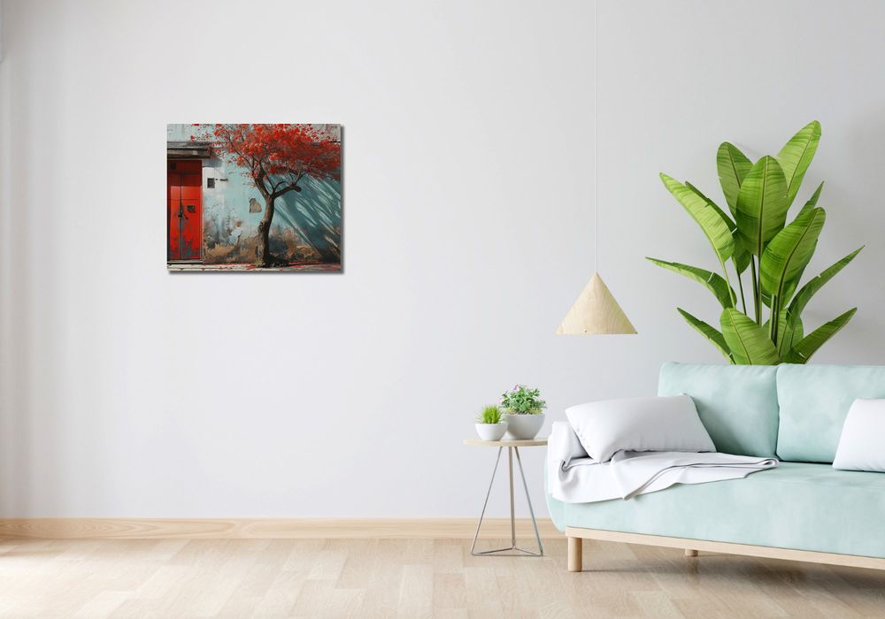 Obraz 60x50cm Widok Na Dawne