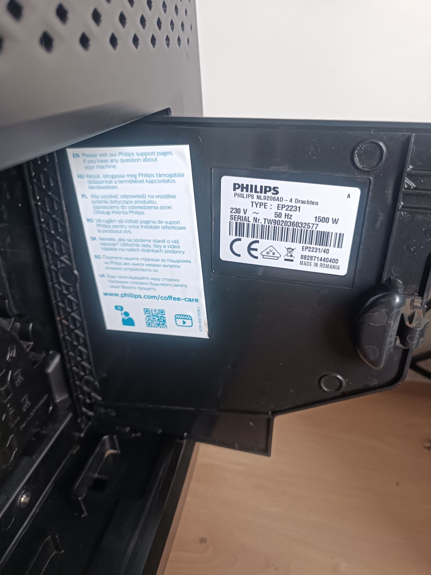 Ekspres ciśnieniowy Philips do kawy lattego
