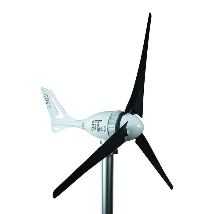 Gerador eólico turbina 500w 24v