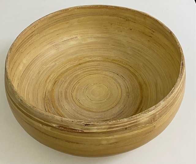 Cesta de Fruta de Madeira Grande
